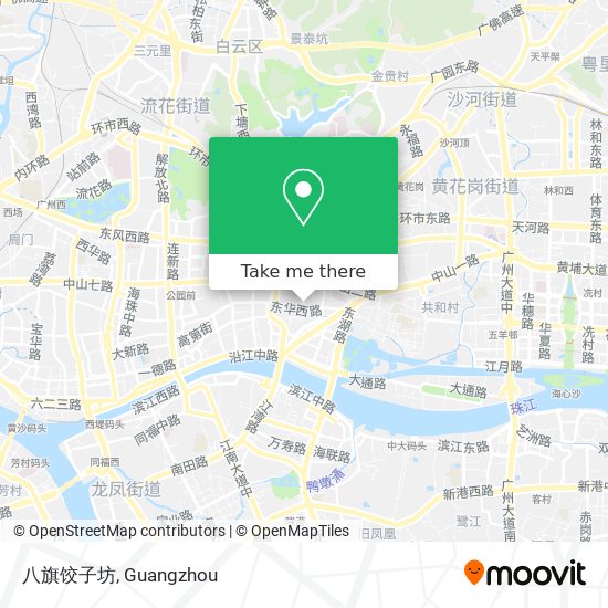 八旗饺子坊 map