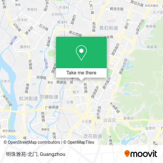 明珠雅苑-北门 map