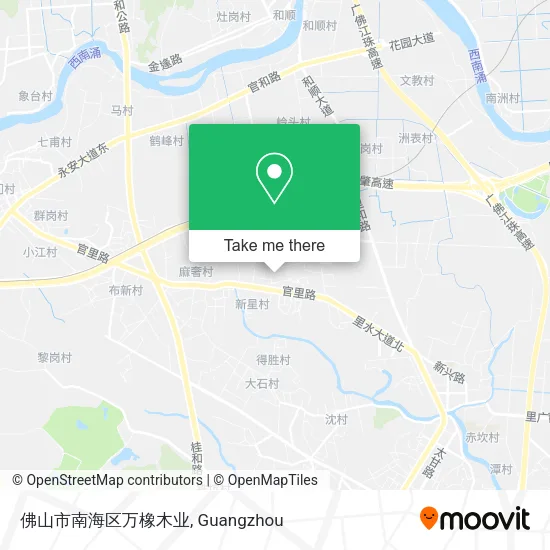 佛山市南海区万橡木业 map
