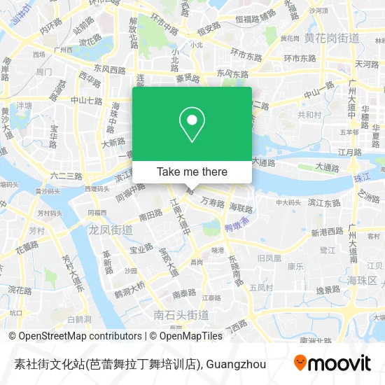 素社街文化站(芭蕾舞拉丁舞培训店) map