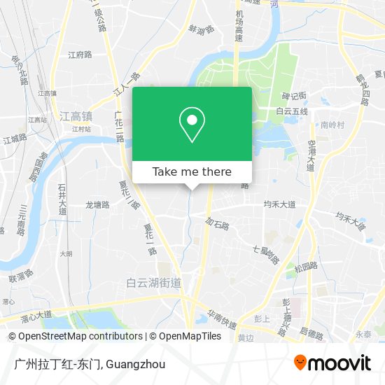 广州拉丁红-东门 map