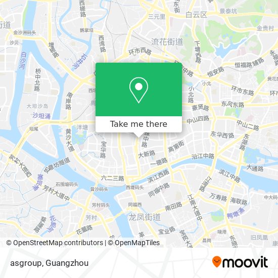 asgroup map