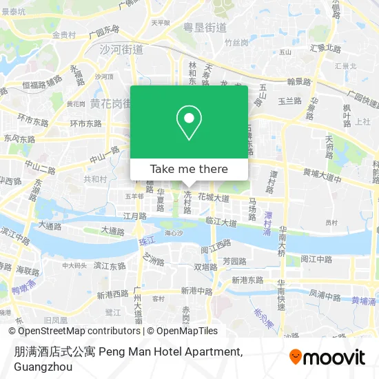 朋满酒店式公寓 Peng Man Hotel Apartment map