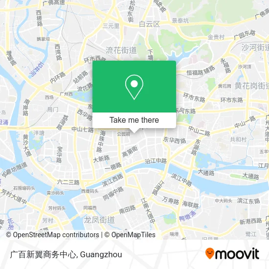 广百新翼商务中心 map