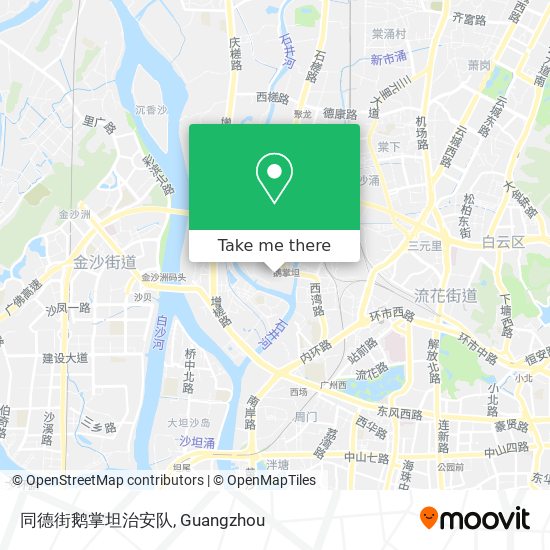 同德街鹅掌坦治安队 map