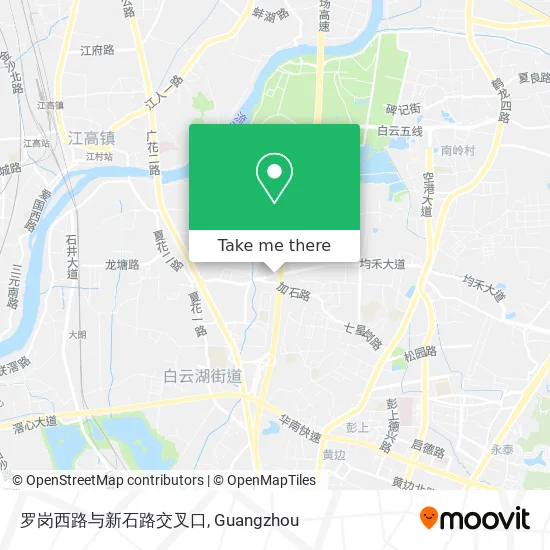 罗岗西路与新石路交叉口 map