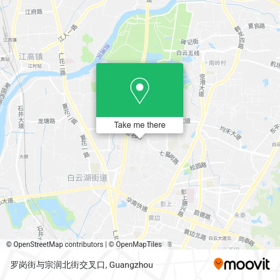罗岗街与宗润北街交叉口 map