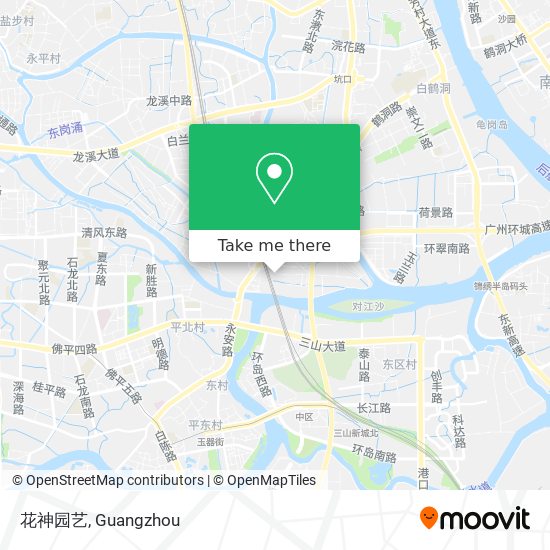花神园艺 map