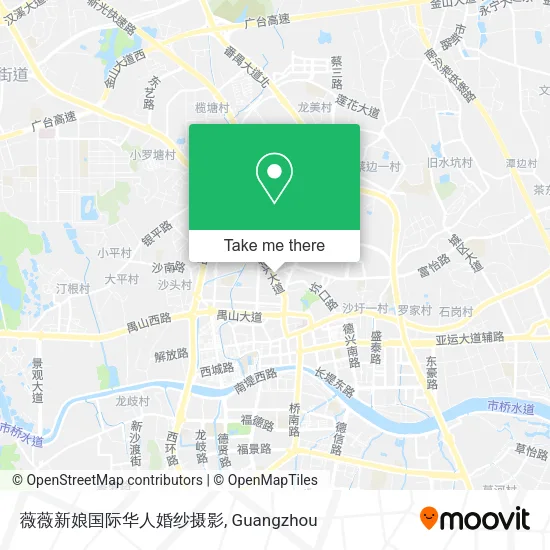 薇薇新娘国际华人婚纱摄影 map