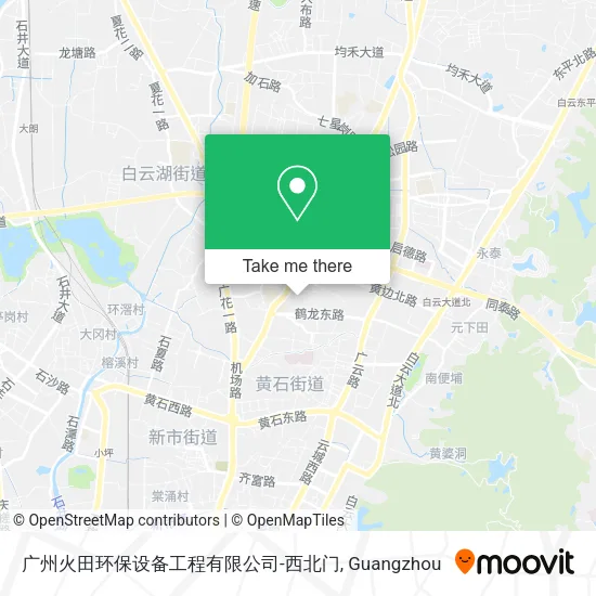 广州火田环保设备工程有限公司-西北门 map