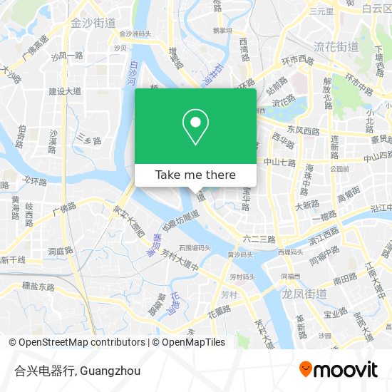 合兴电器行 map