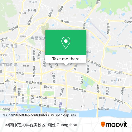 华南师范大学石牌校区-陶园 map