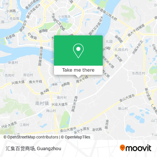 汇集百货商场 map
