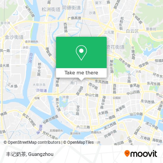 丰记奶茶 map