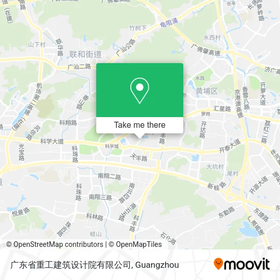 广东省重工建筑设计院有限公司 map