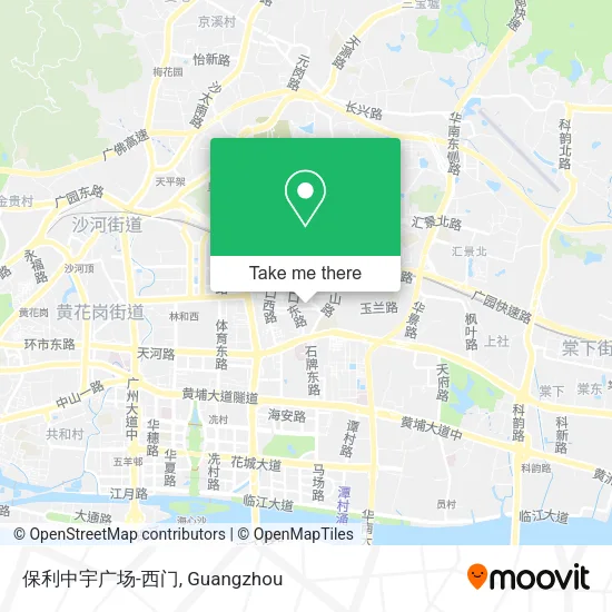 保利中宇广场-西门 map