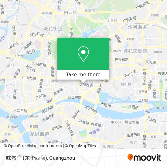 味然香 (东华西店) map