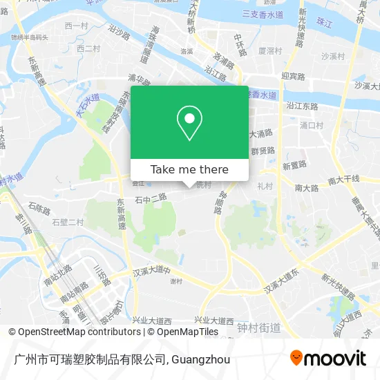 广州市可瑞塑胶制品有限公司 map