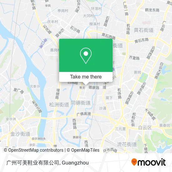 广州可美鞋业有限公司 map