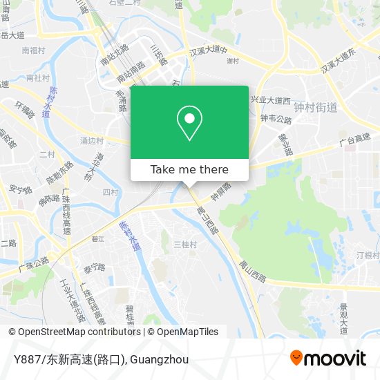 Y887/东新高速(路口) map