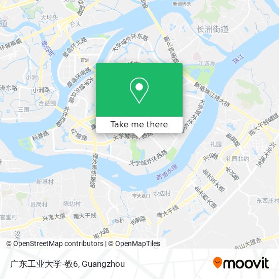 广东工业大学-教6 map