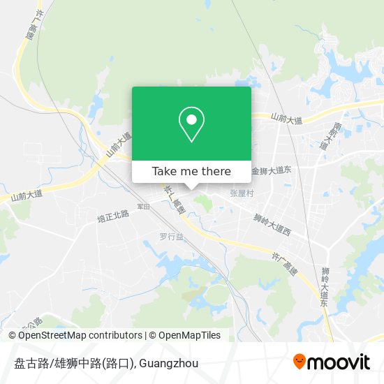 盘古路/雄狮中路(路口) map