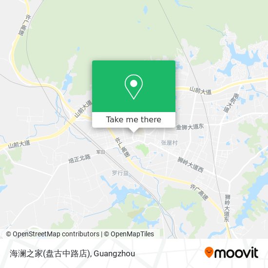 海澜之家(盘古中路店) map
