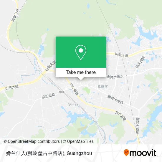 娇兰佳人(狮岭盘古中路店) map