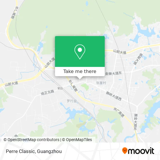 Perre Classic map
