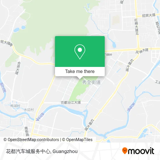 花都汽车城服务中心 map