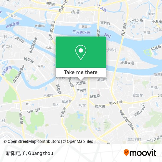 新阳电子 map