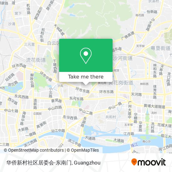 华侨新村社区居委会-东南门 map