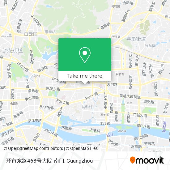 环市东路468号大院-南门 map