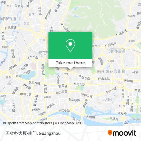 四省办大厦-南门 map