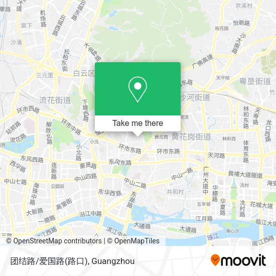 团结路/爱国路(路口) map