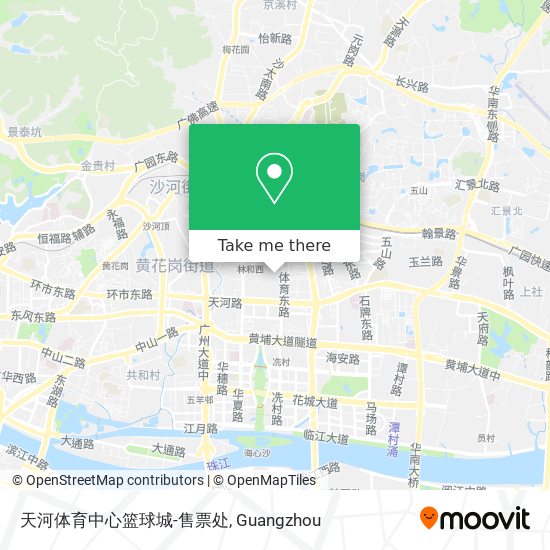 天河体育中心篮球城-售票处 map