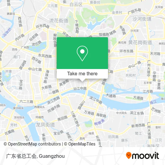 广东省总工会 map