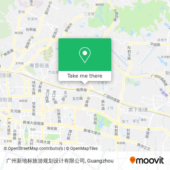 广州新地标旅游规划设计有限公司 map