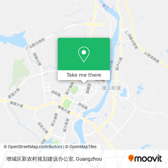 增城区新农村规划建设办公室 map