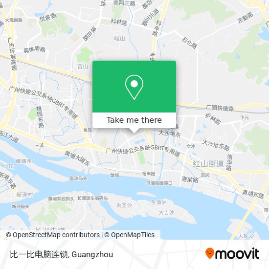 比一比电脑连锁 map