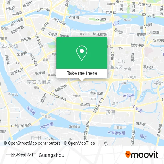 一比盈制衣厂 map