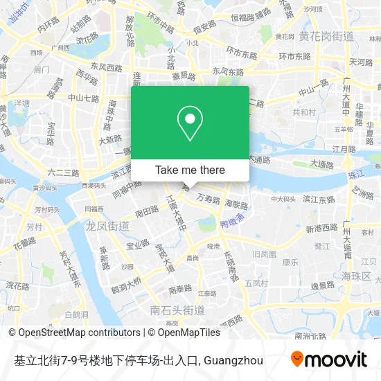 基立北街7-9号楼地下停车场-出入口 map