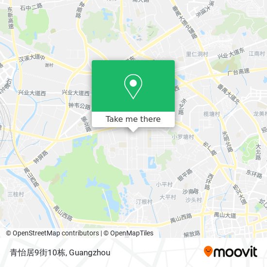 青怡居9街10栋 map