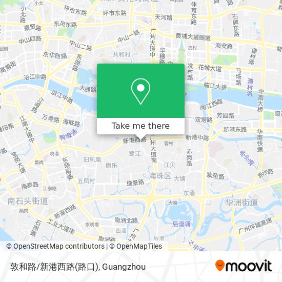 敦和路/新港西路(路口) map