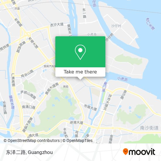 东泽二路 map