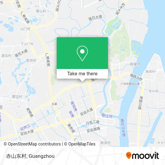 赤山东村 map