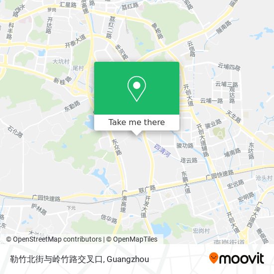 勒竹北街与岭竹路交叉口 map
