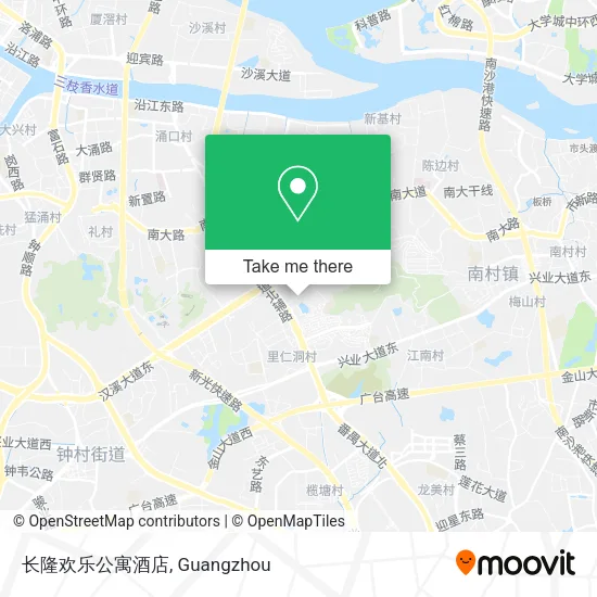 长隆欢乐公寓酒店 map