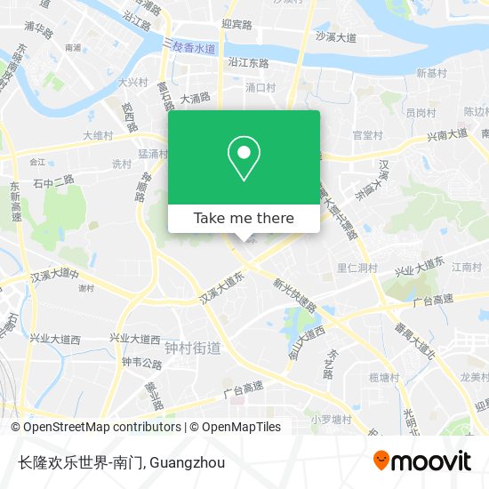 长隆欢乐世界-南门 map