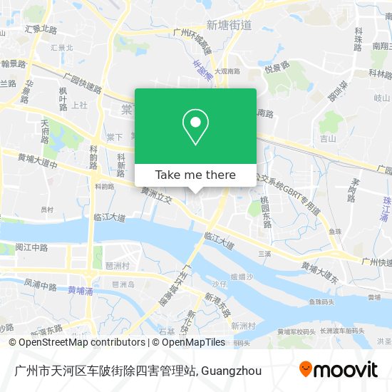 广州市天河区车陂街除四害管理站 map